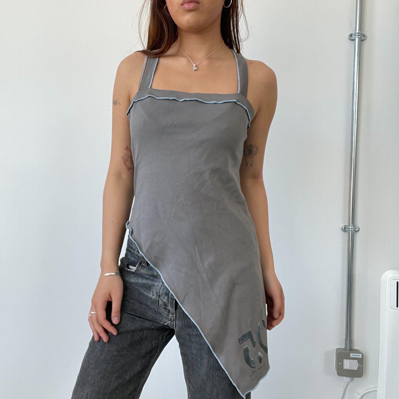 Grey Cop Copine Dress Top
