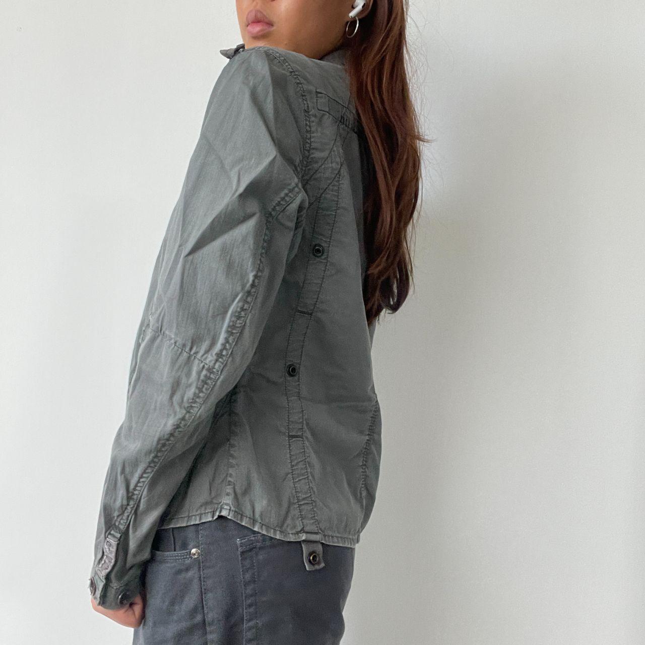 Grey G-Star Utility Biker Jacket