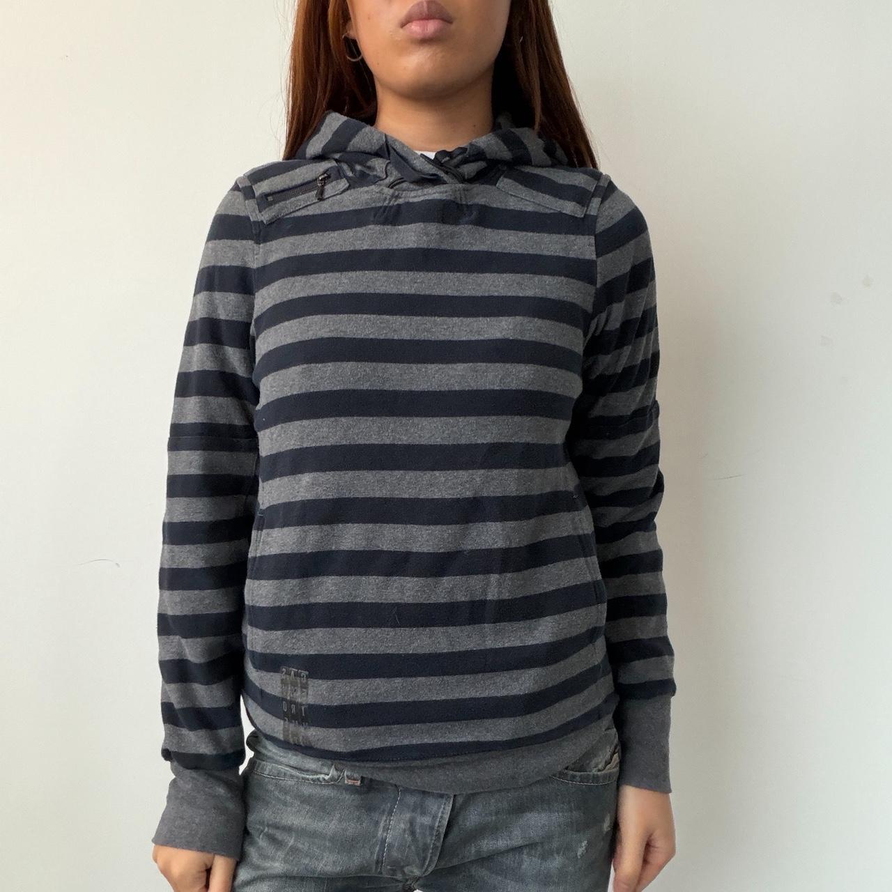 Vintage Stripe Hoodie