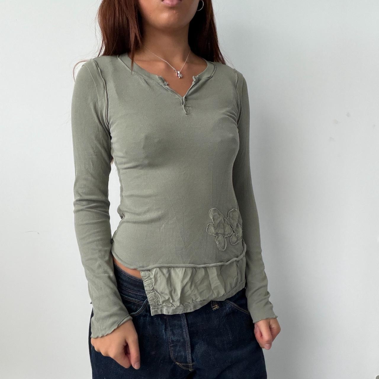 Vintage Khaki Cop Copine Top