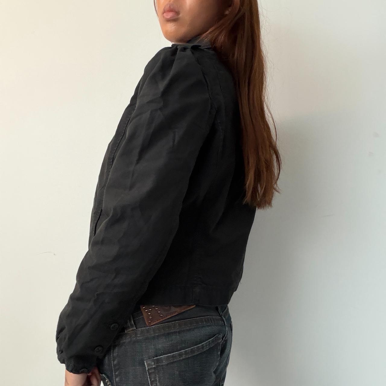 Vintage Black Peacoat