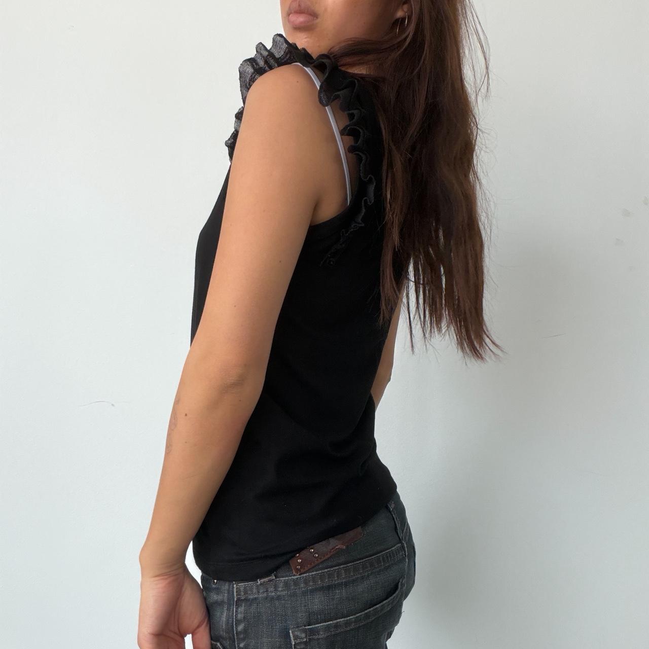 Vintage Black Cop Copine Top