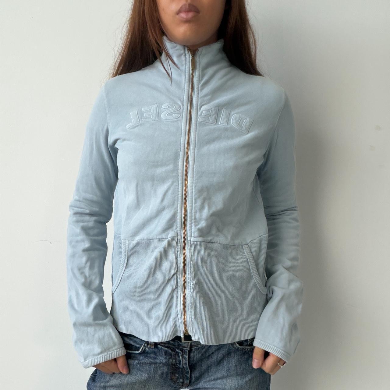 Vintage Baby Blue Diesel Jumper