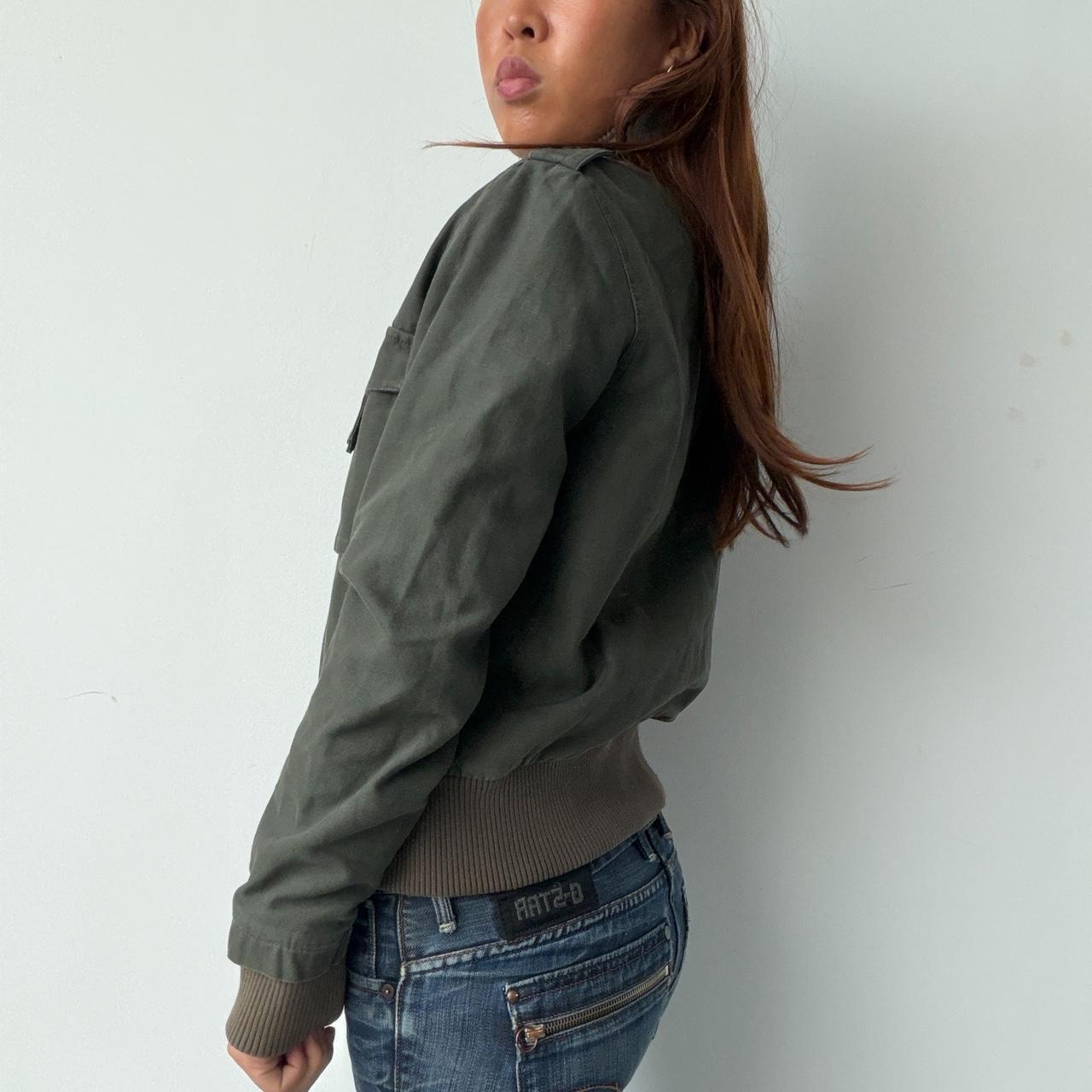 Vintage Green Utility Jacket