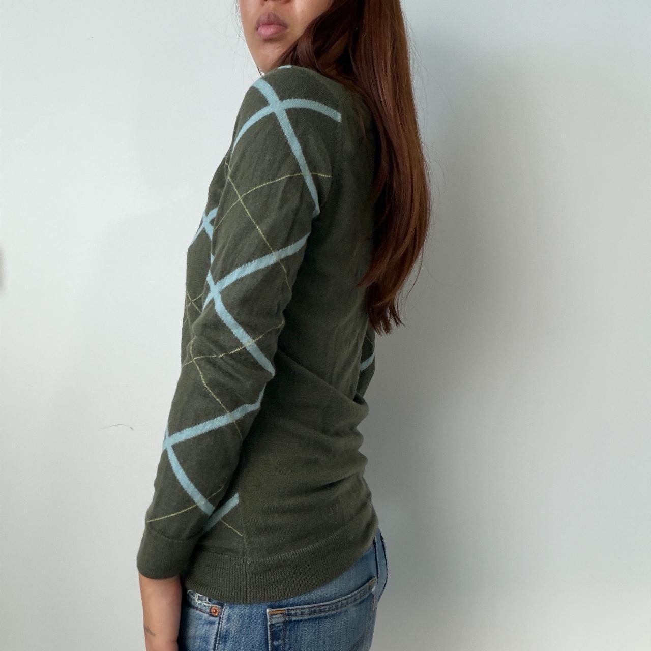 Vintage Khaki Lacoste Jumper