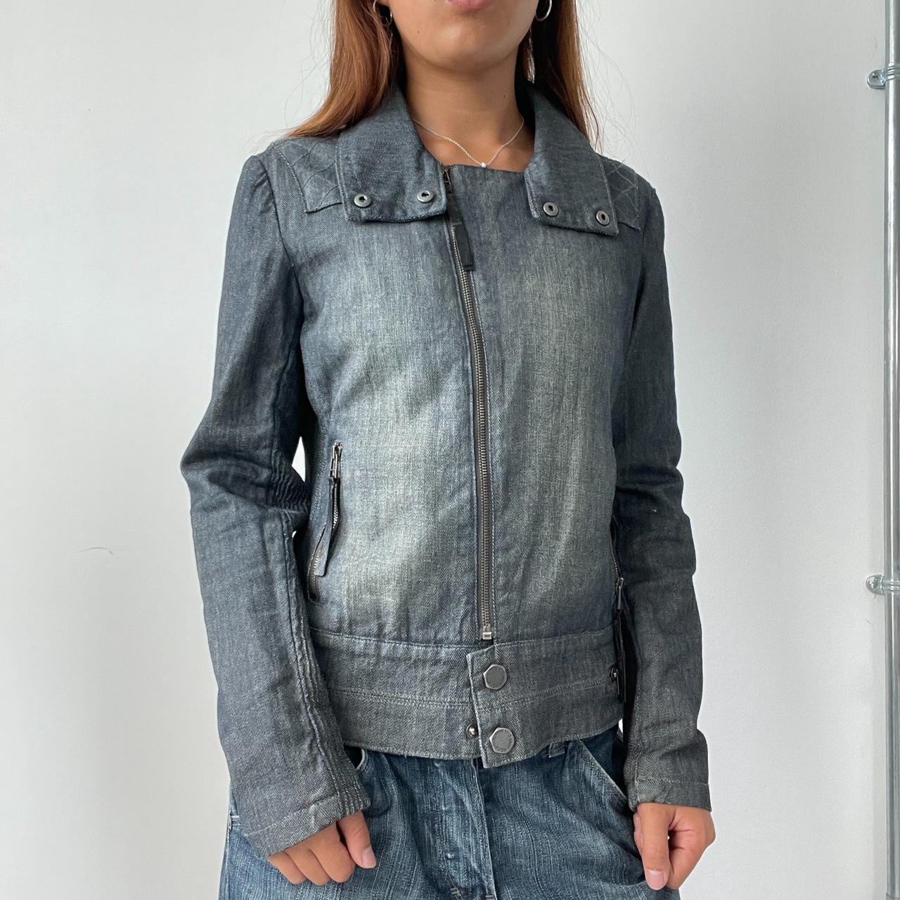 Vintage DKNY Denim Zip Up