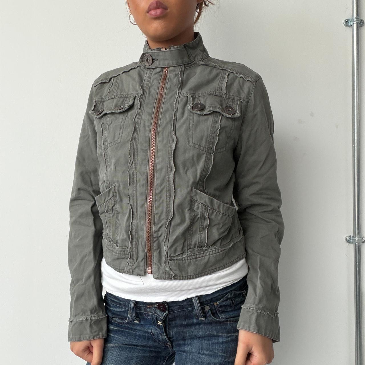 Vintage Khaki Utility Top