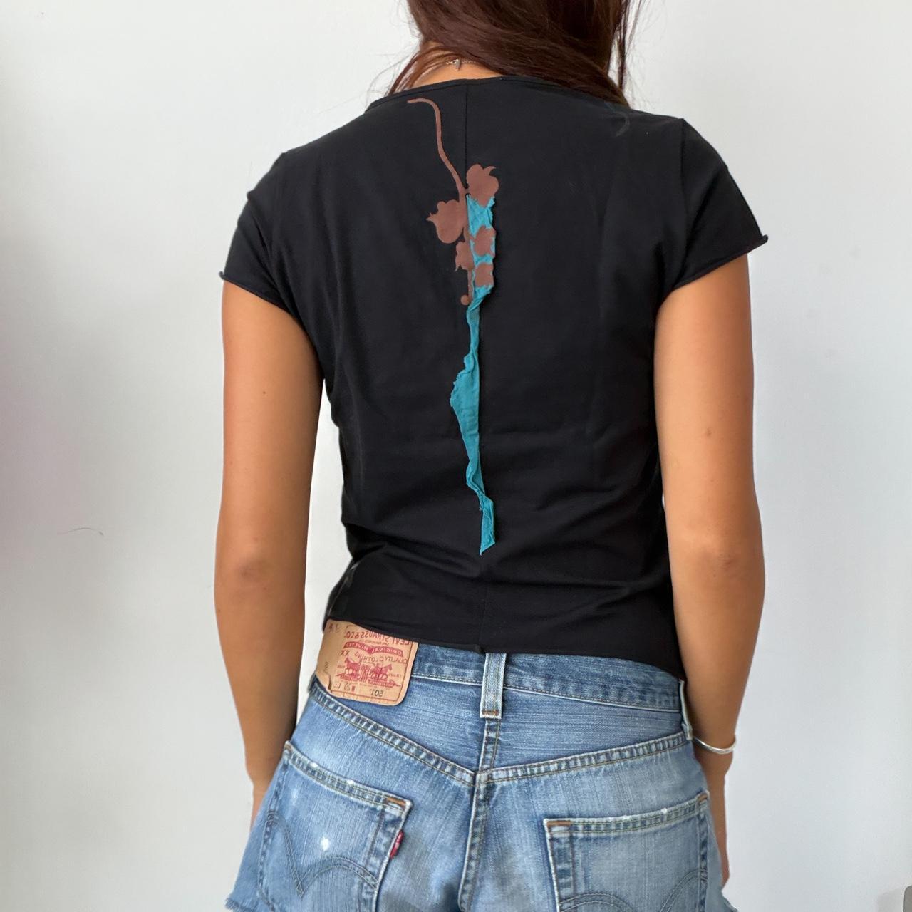 Vintage Black Cop Copine Top