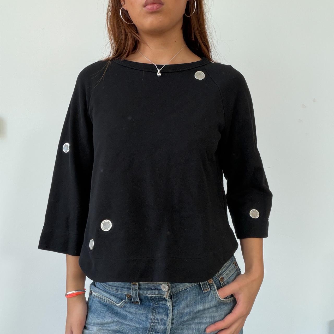 Vintage Black Cop Copine Jumper