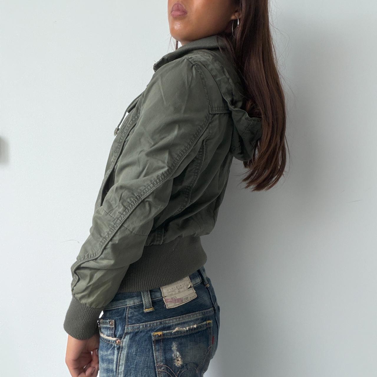 Vintage Khaki Utility Jacket