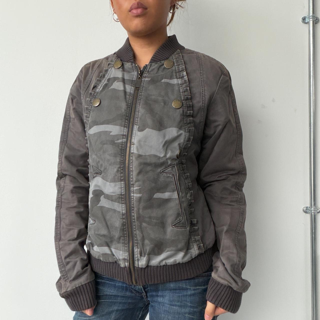 Vintage Camo Utility Jacket
