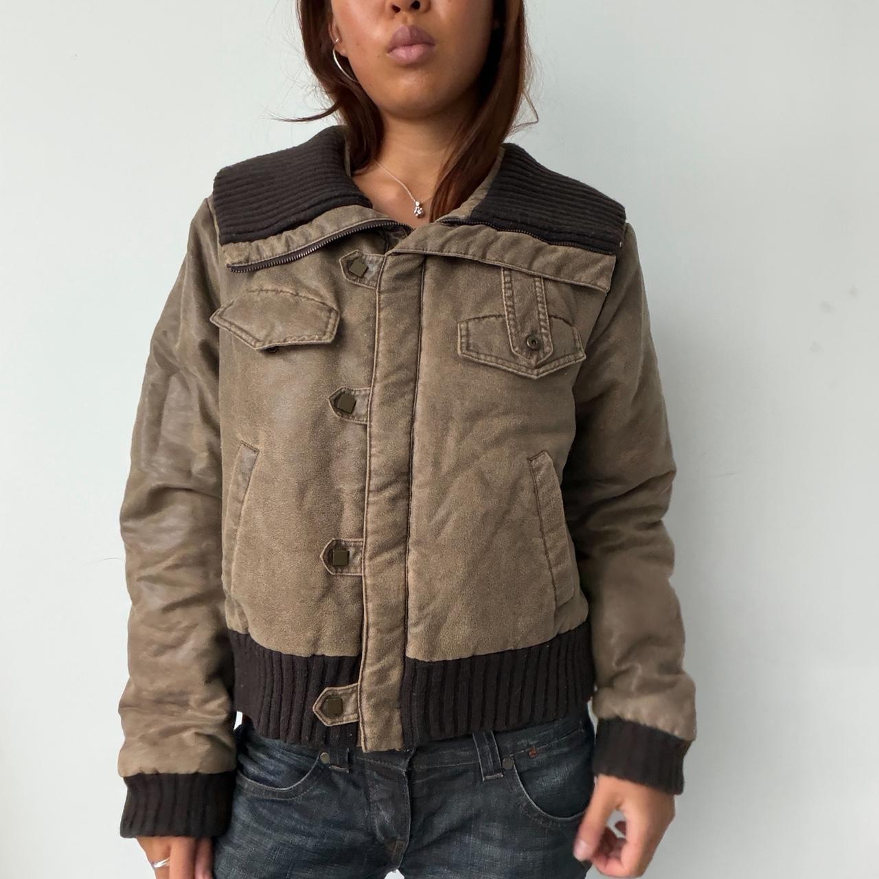 Vintage Brown Padded Jacket