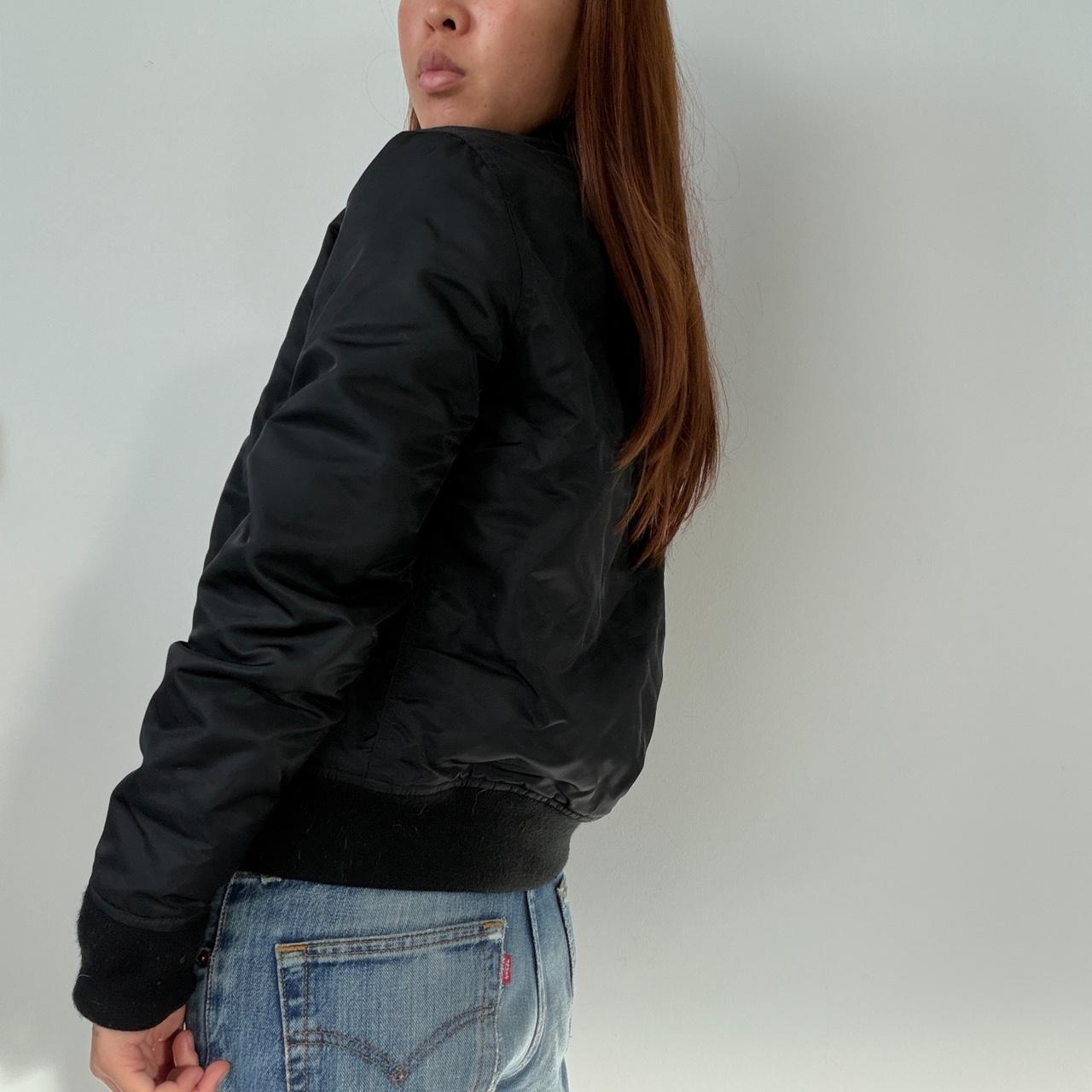 Vintage Black Schott Bomber Jacket