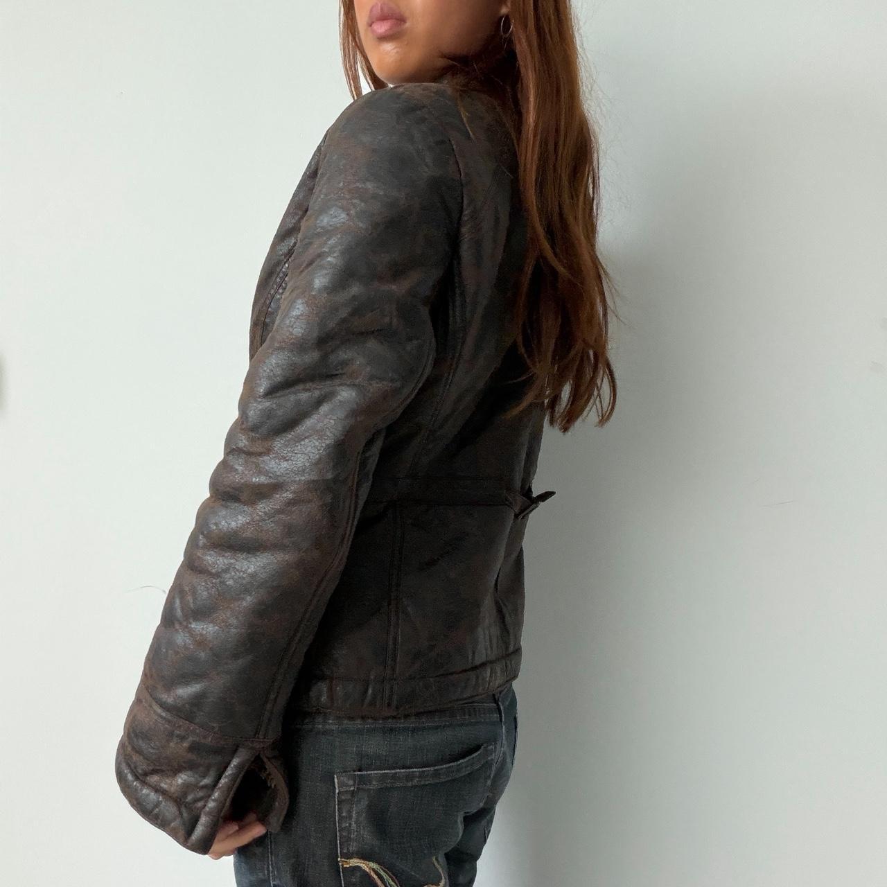 Vintage Brown Padded Jacket