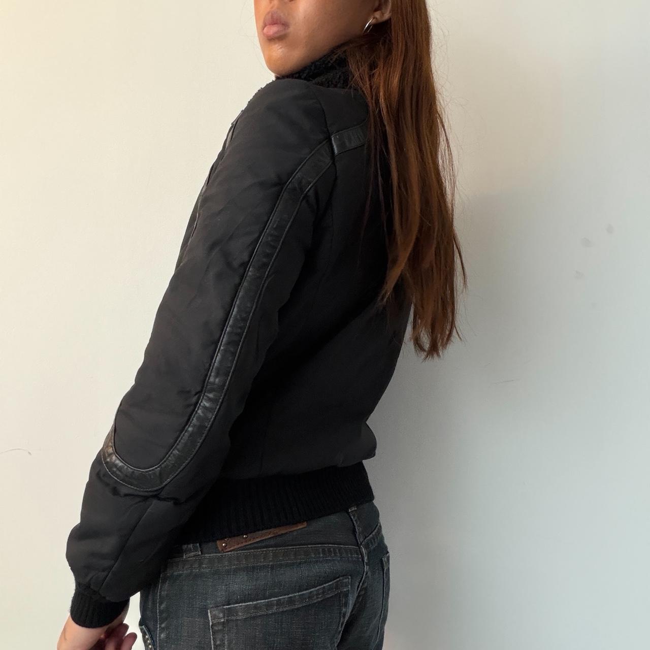 Vintage Leather Zip Up