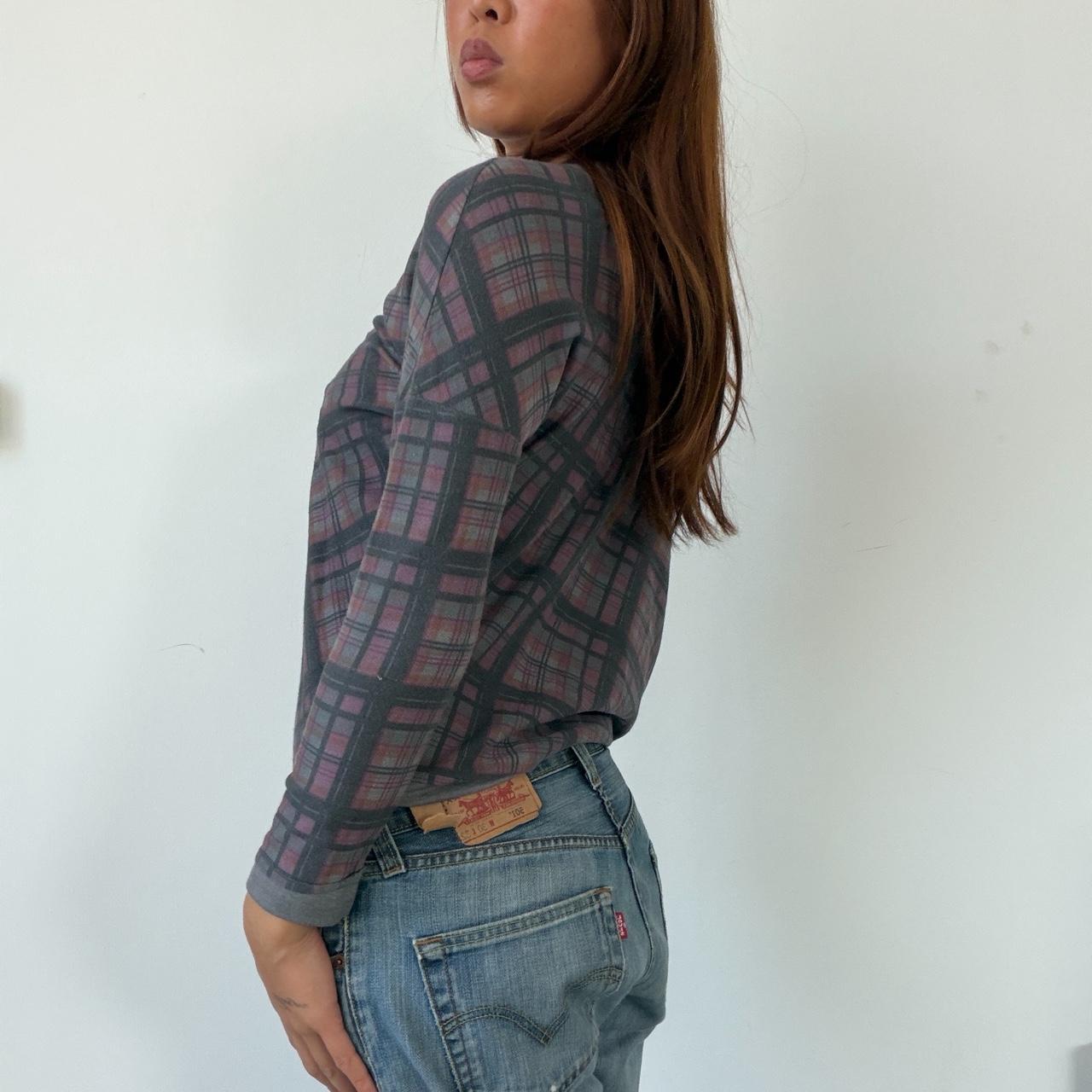 Vintage Plaid Long Sleeve