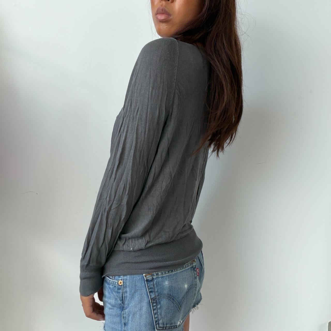 Vintage Grey Layered Top