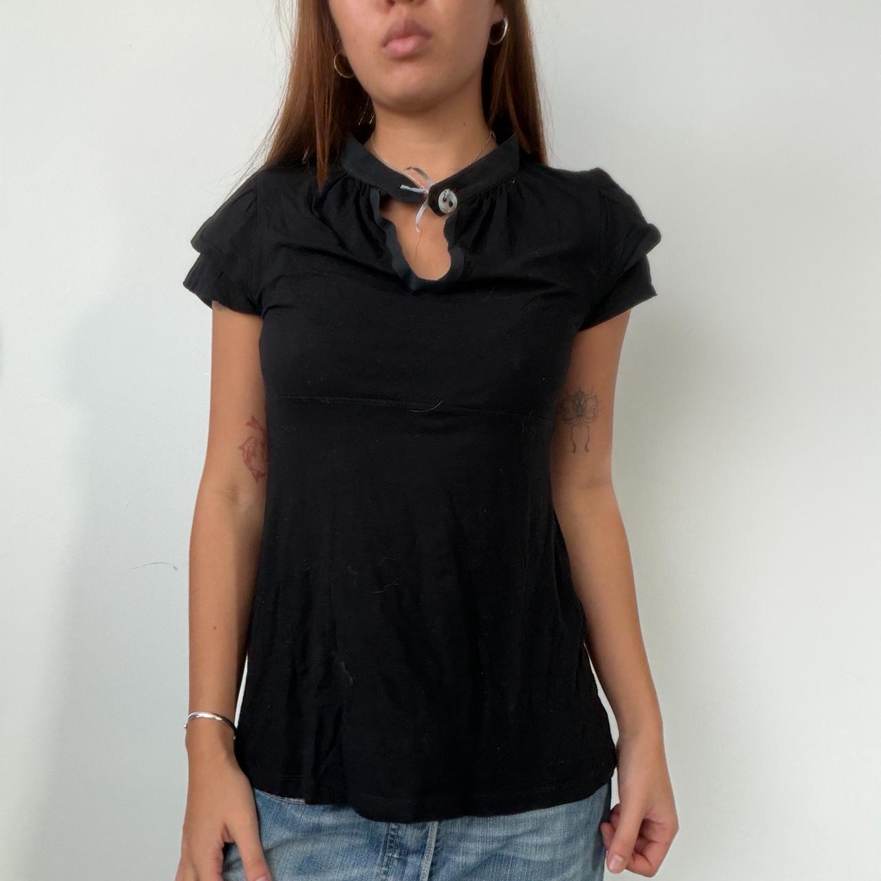 Vintage Cop Copine Black Top