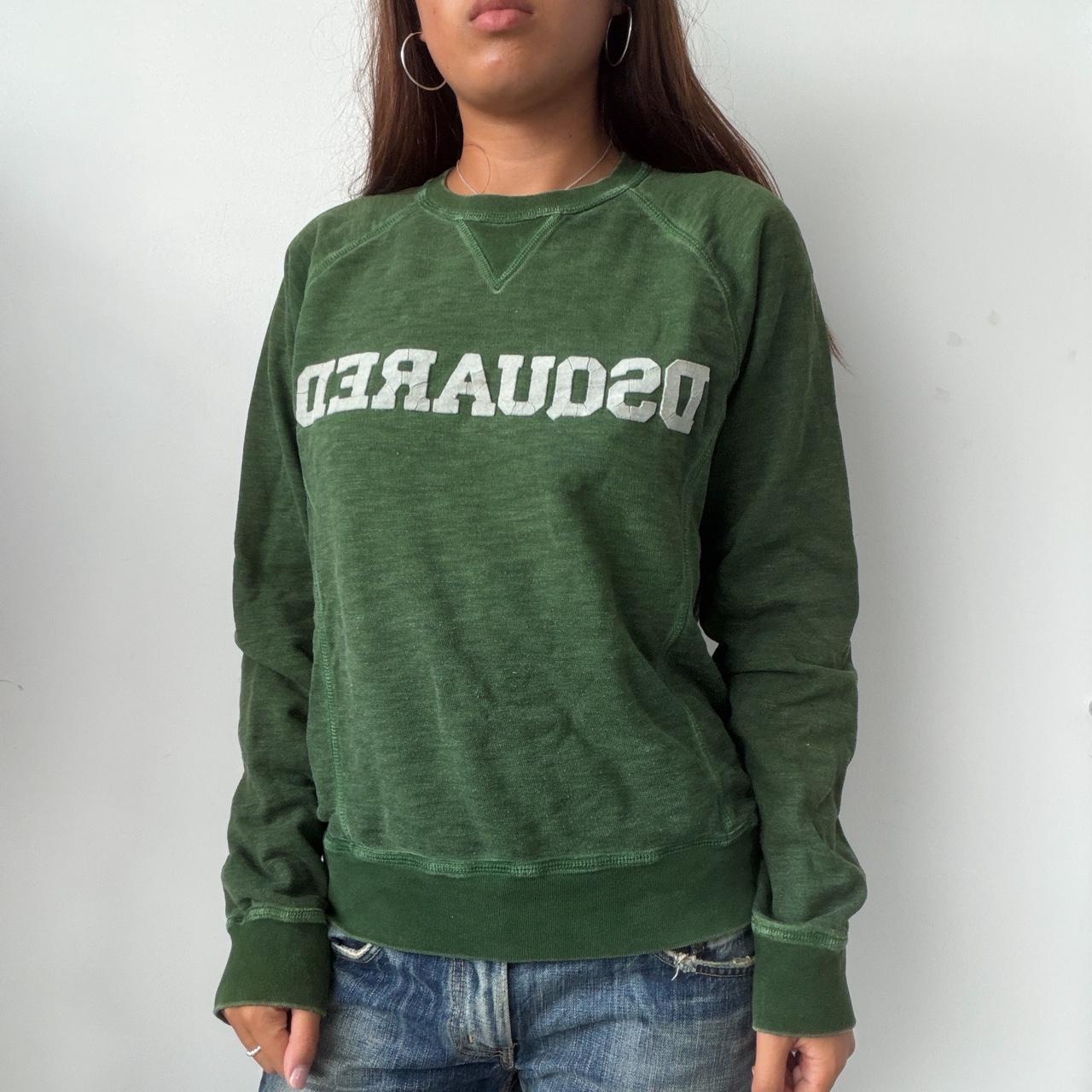 Vintage Green DSquared Jumper