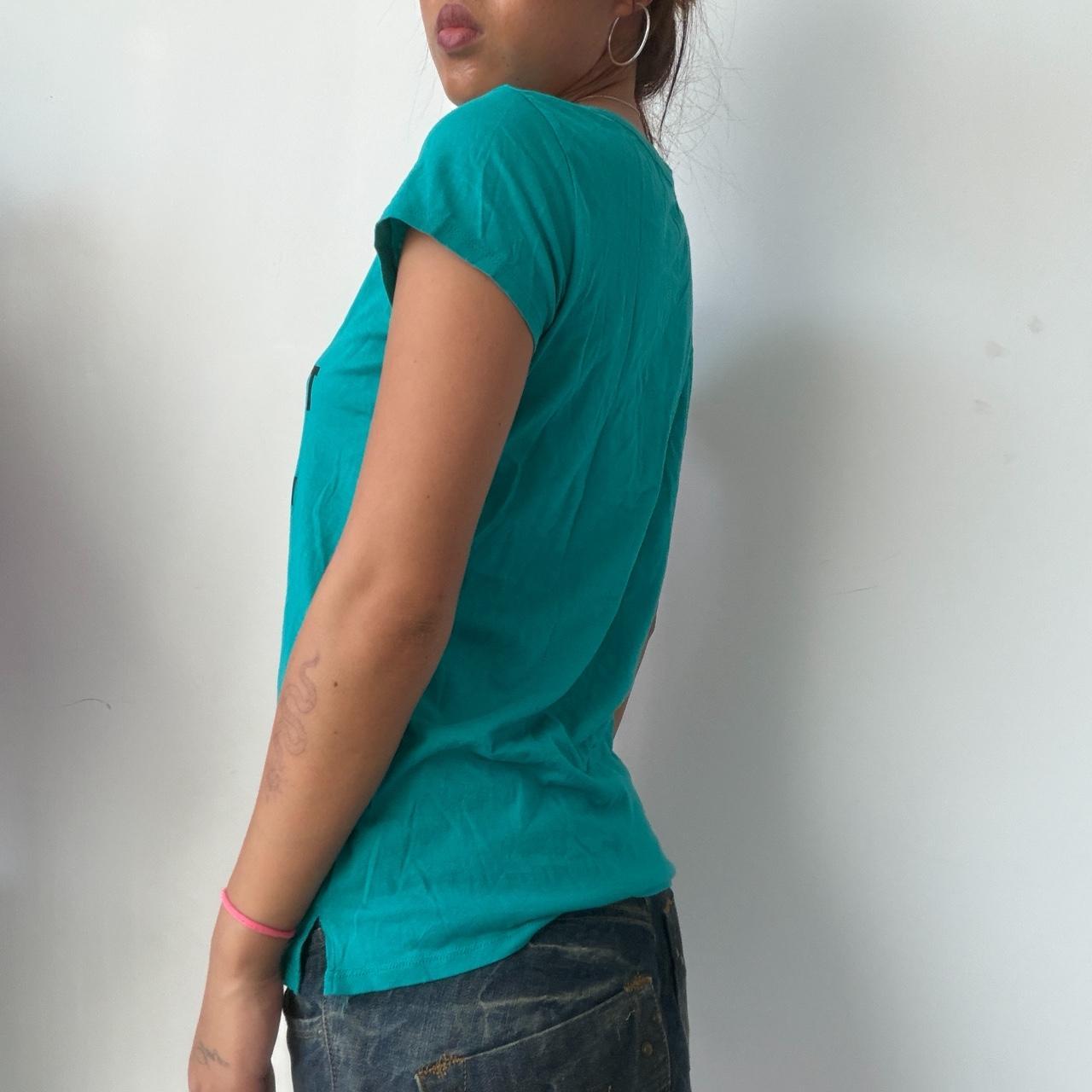 Vintage Turquoise Graphic Tee