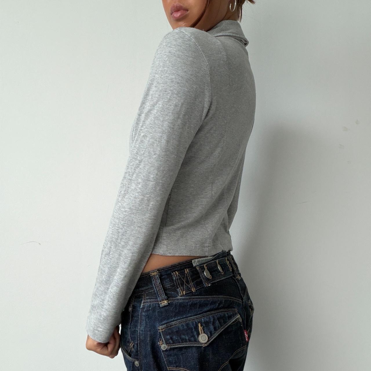 Vintage Grey Button Up