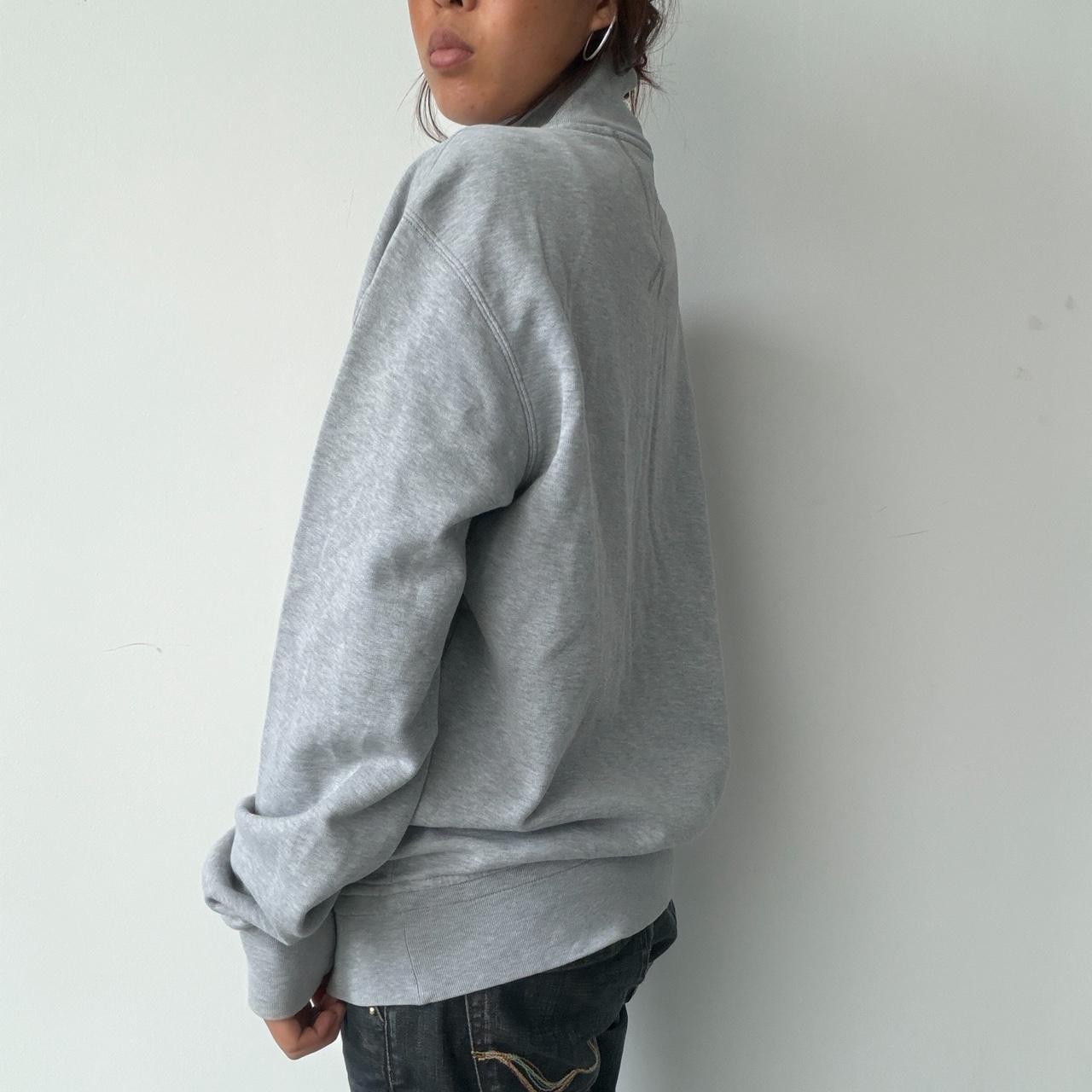 Vintage Grey Zip Up