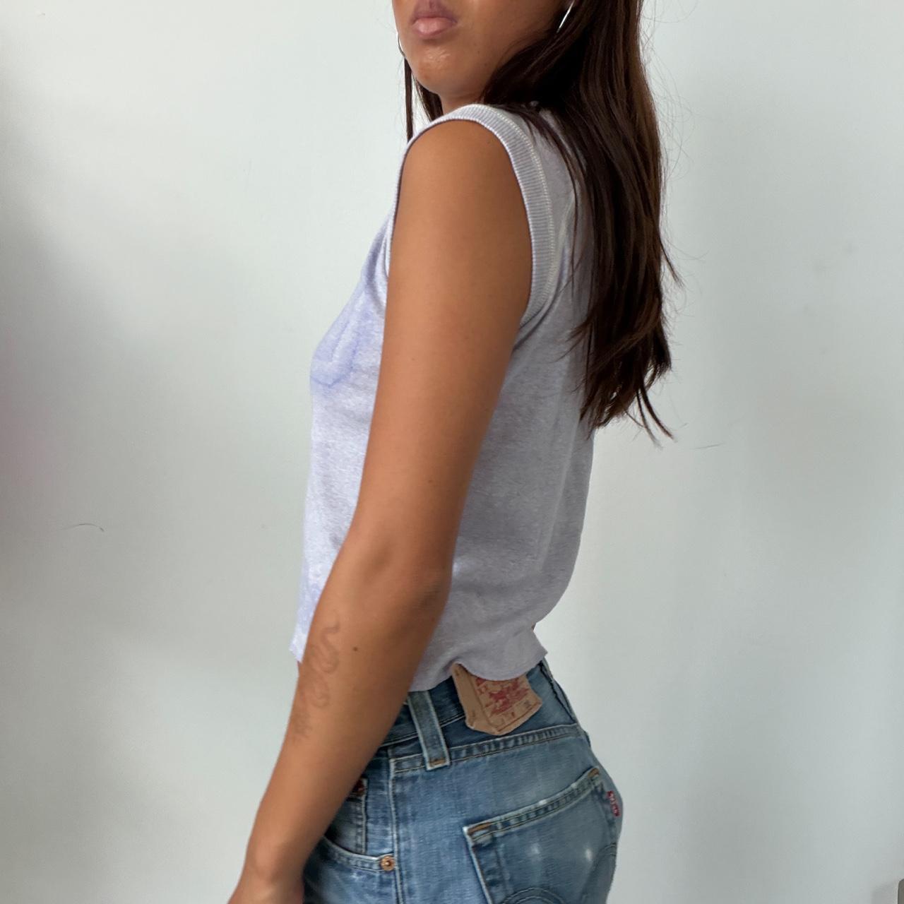 Vintage Lilac Graphic Top