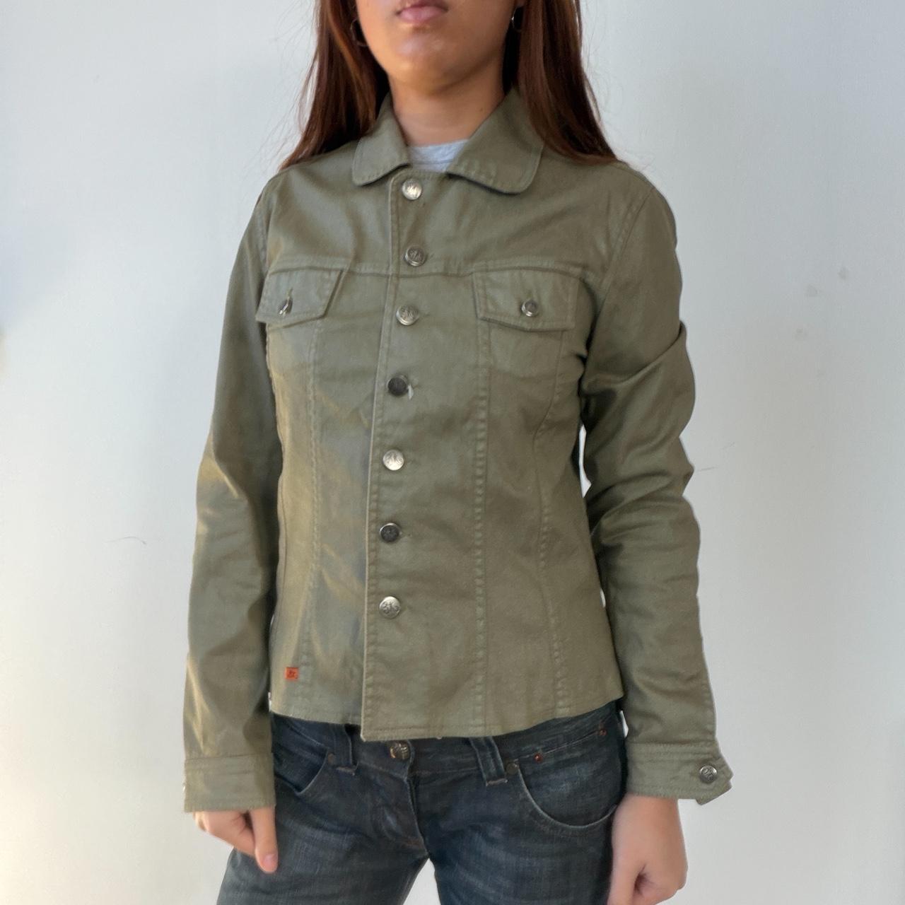 Vintage Khaki Button Up
