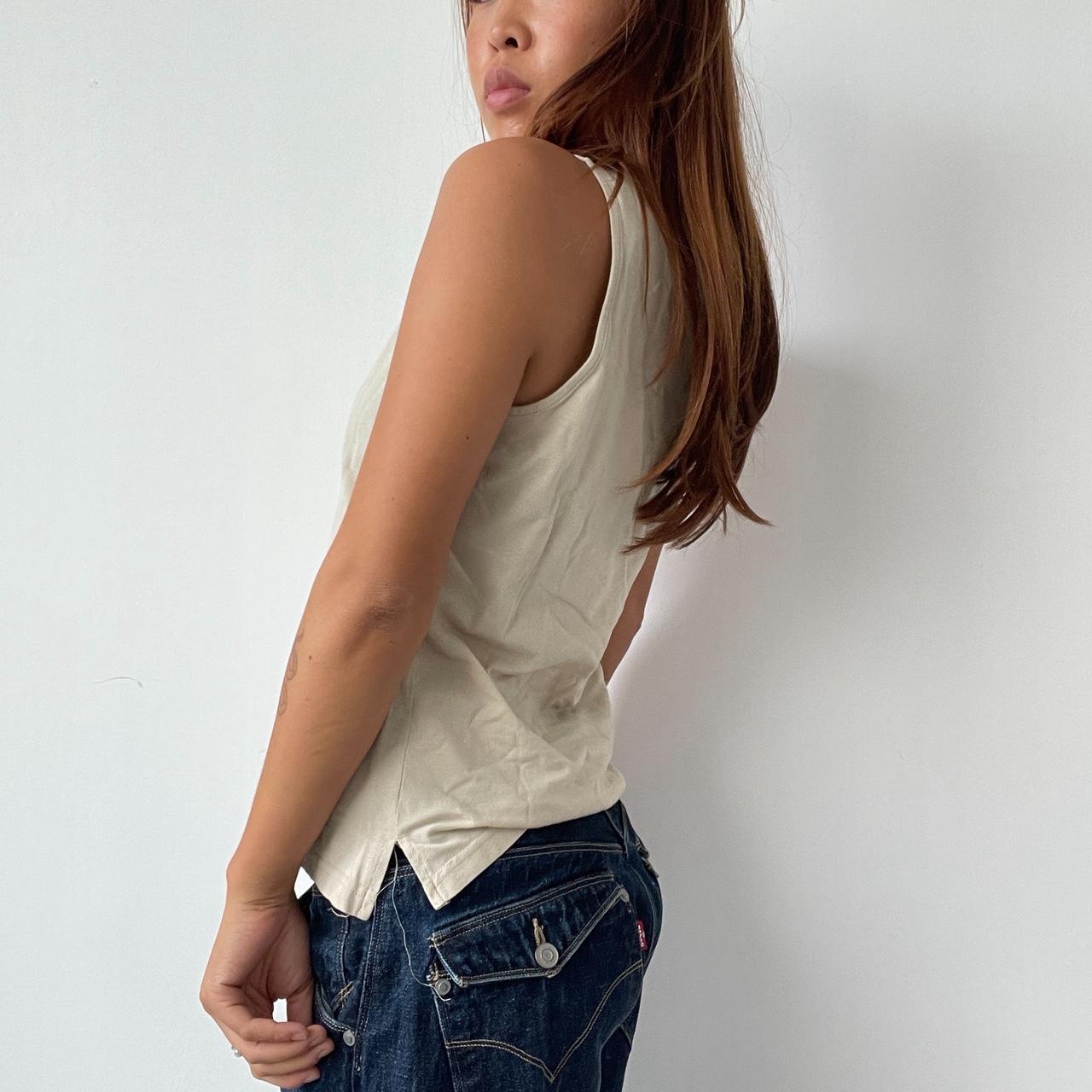 Vintage Beige Sergio Tacchini Top