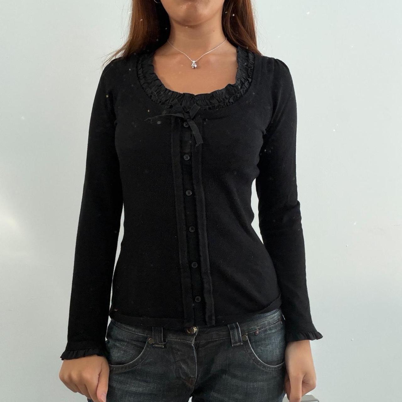 Vintage Black Morgan Top