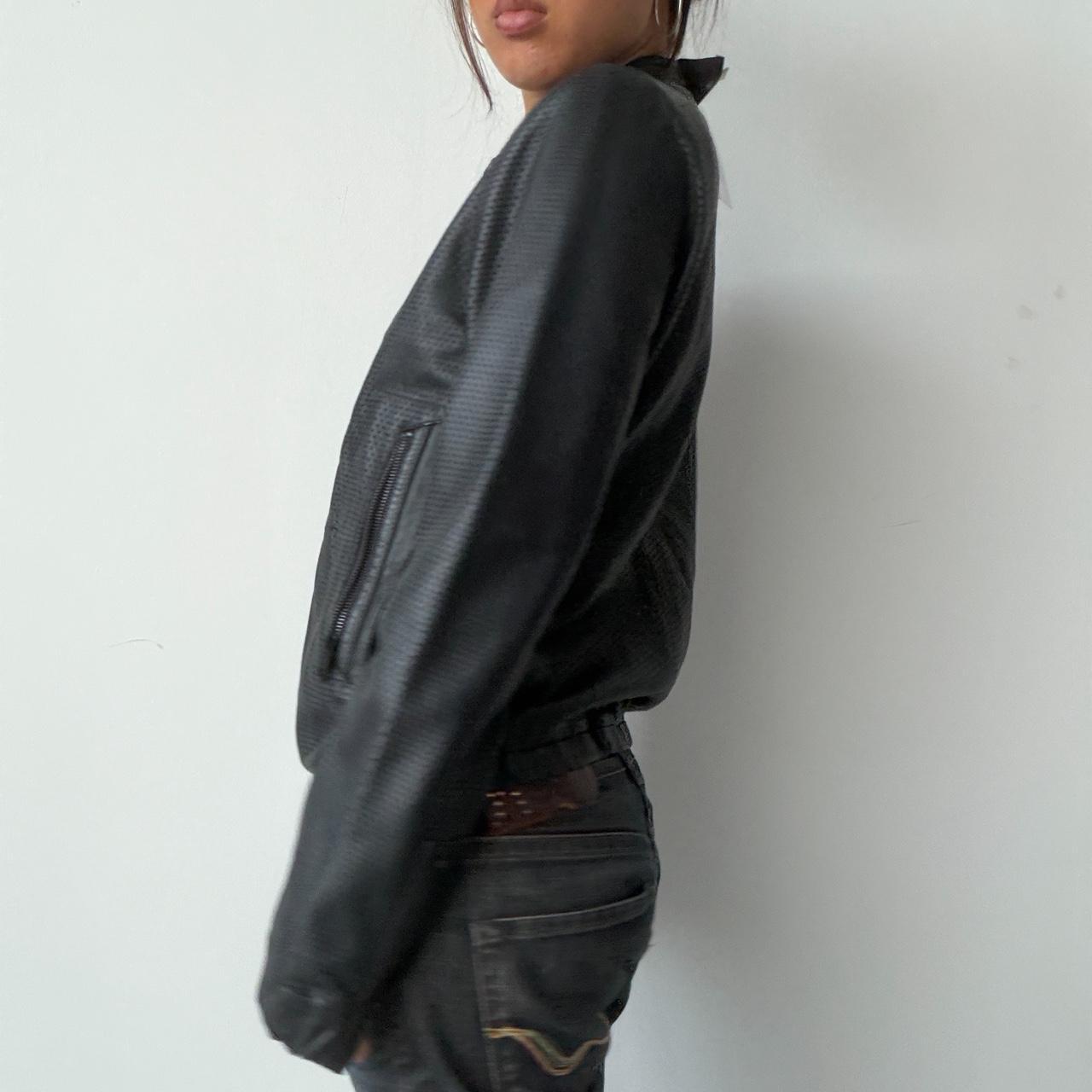 Vintage Black G-STAR Leather Jacket