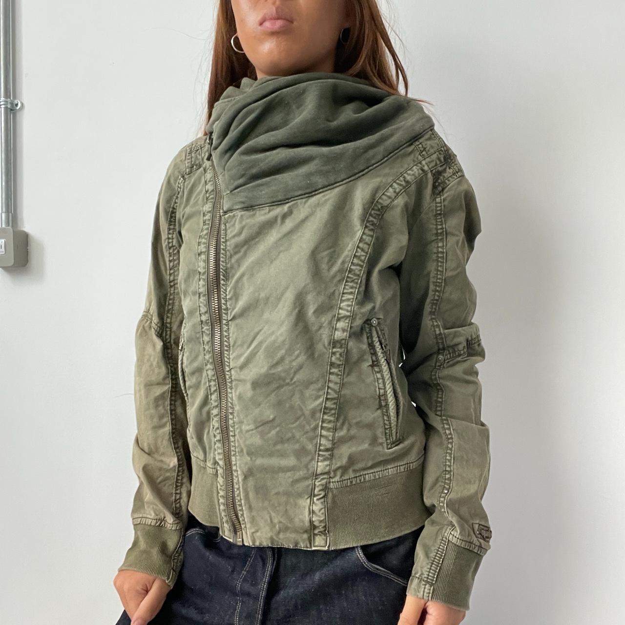 Vintage Khaki Utility Jacket