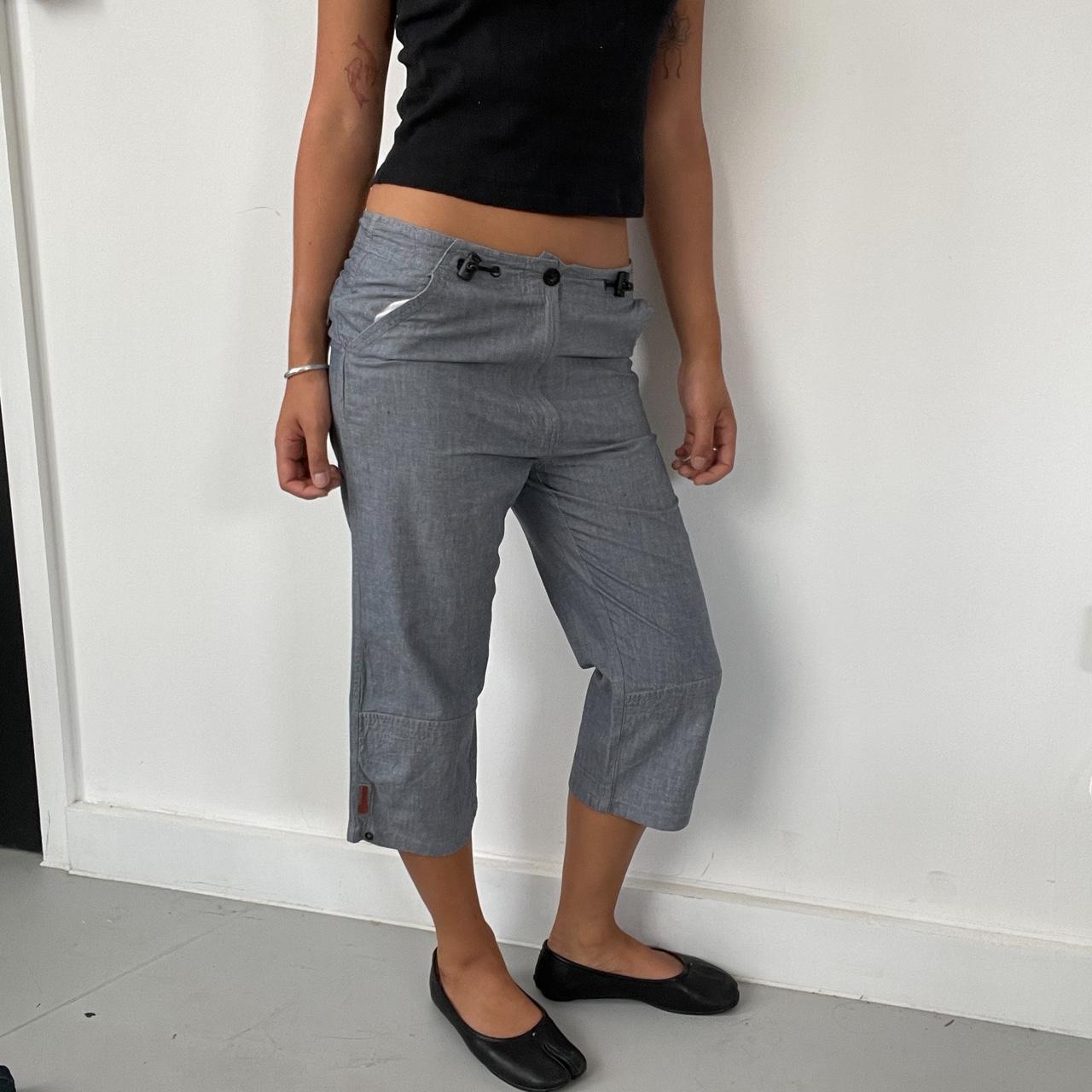 Vintage Grey Capri Trousers