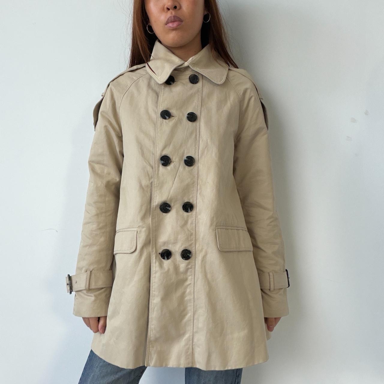 Vintage Beige Trench Coat