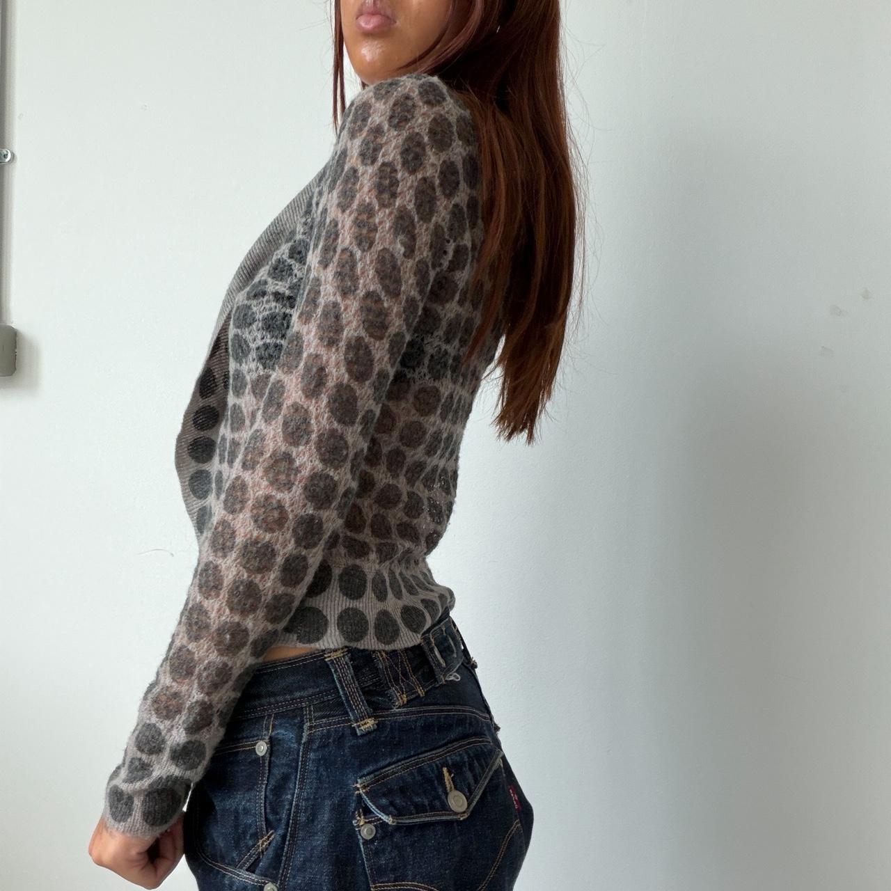 Vintage Polka Dot Cardigan