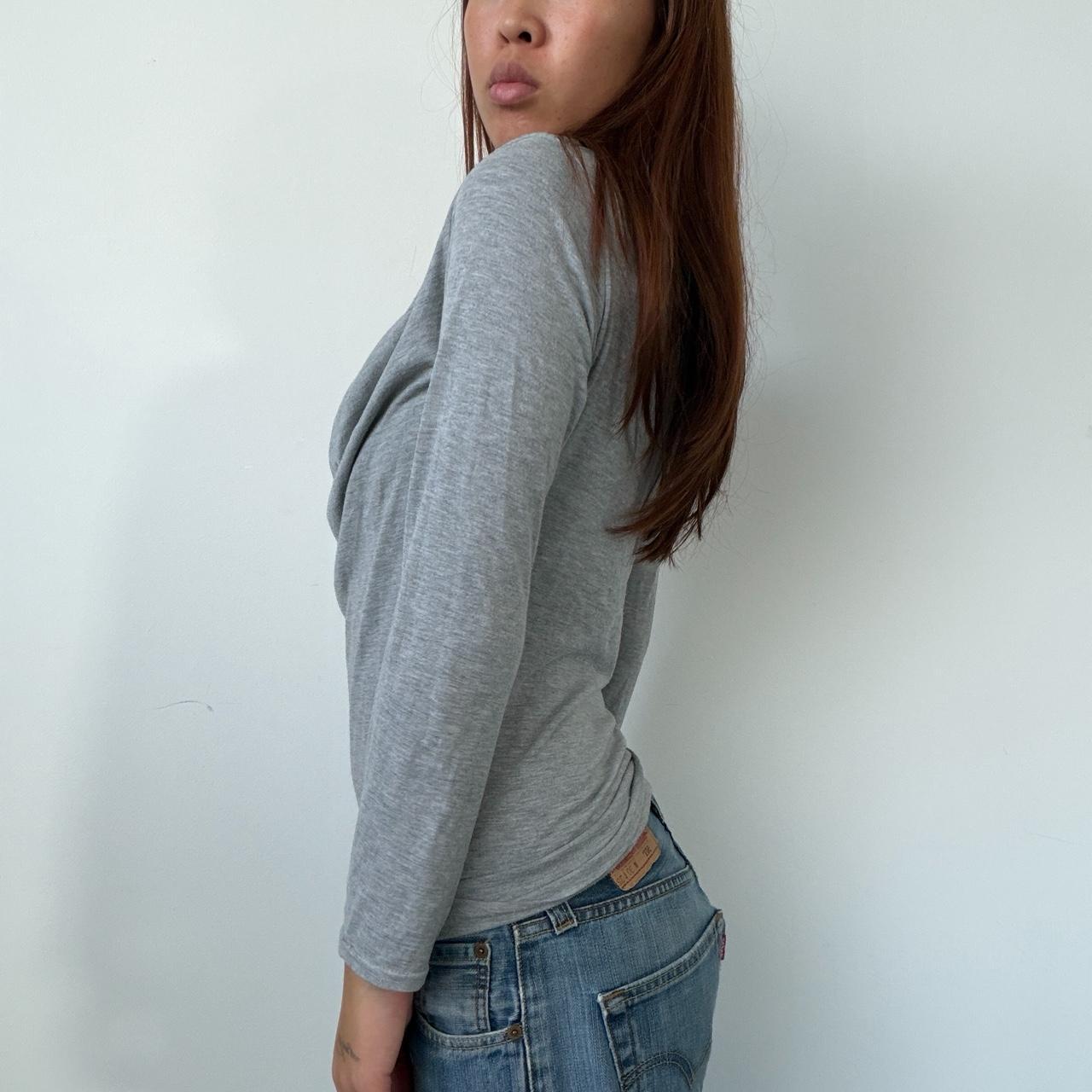 Vintage Grey Layered Long Sleeve