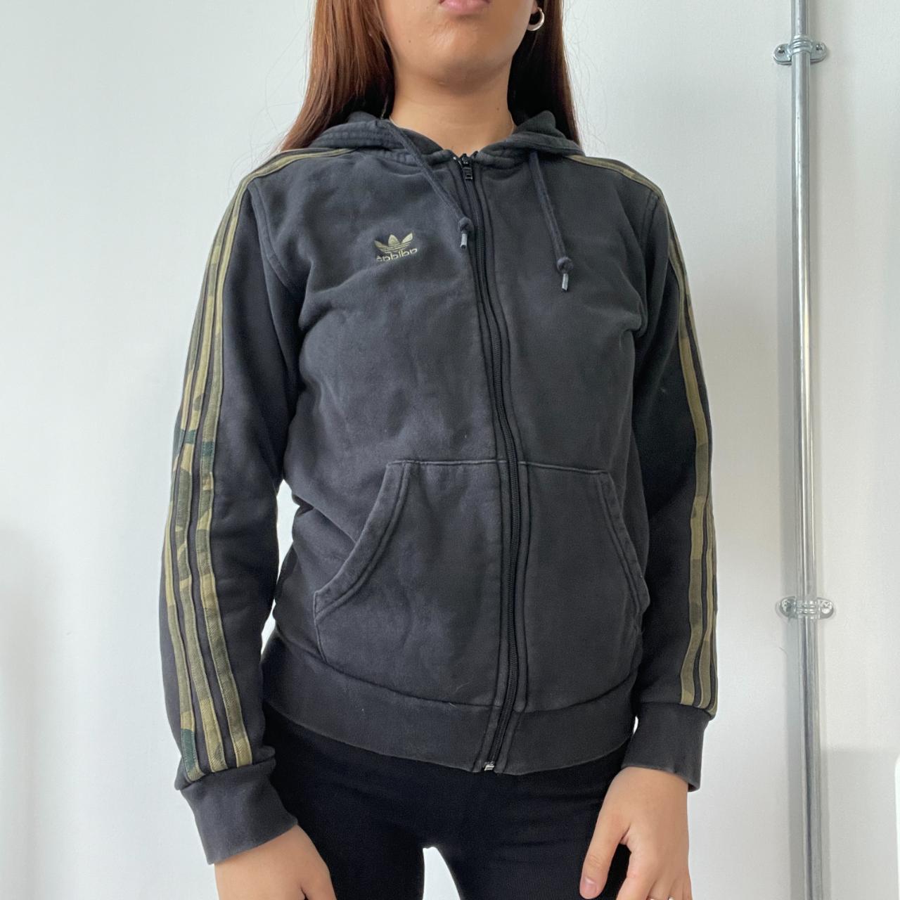 Black And Camo Adidas Hoodie