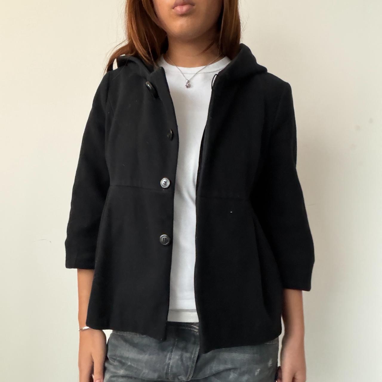 Vintage Black Comptoir des Cotoinners Peacoat