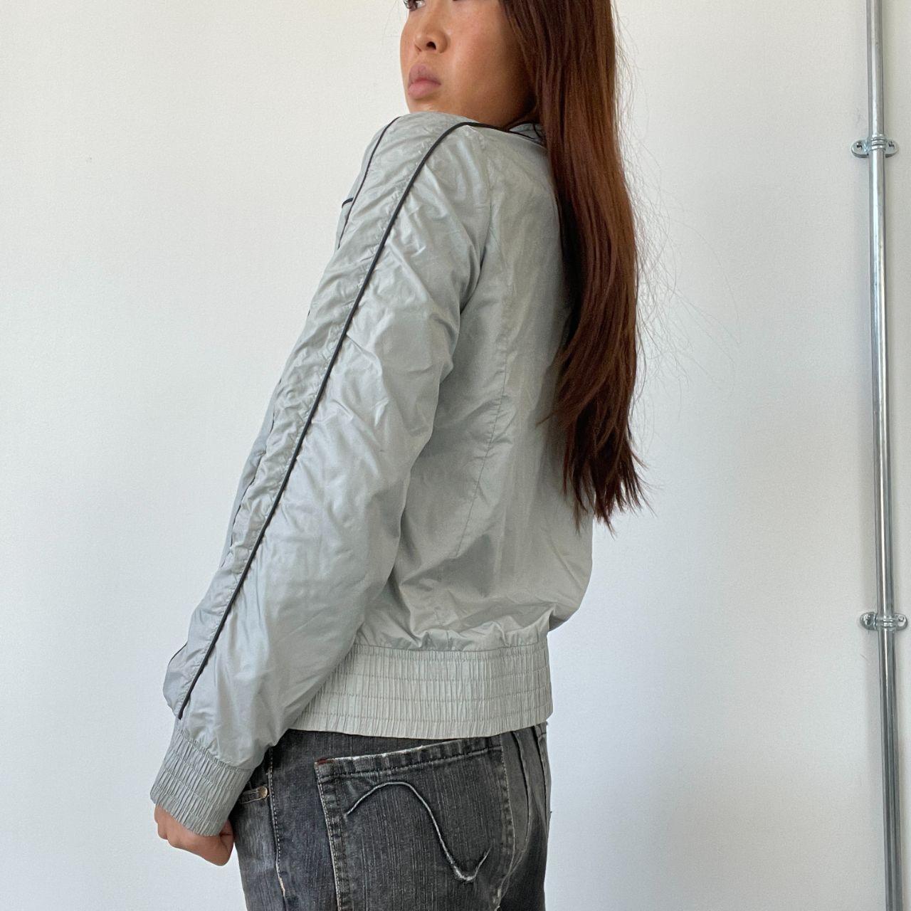 Grey Sporty Track Jacket