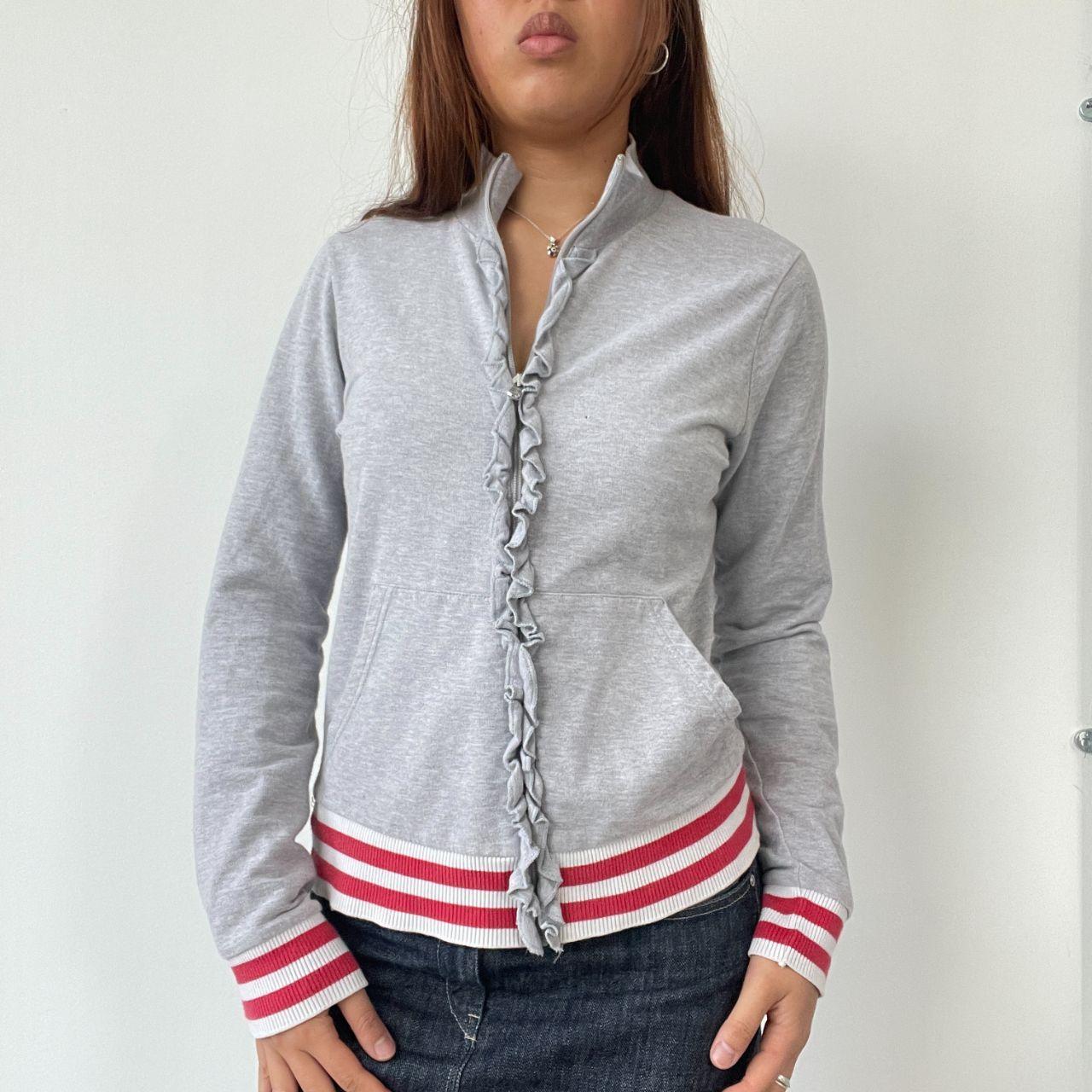 Grey Detailed Track Jumper