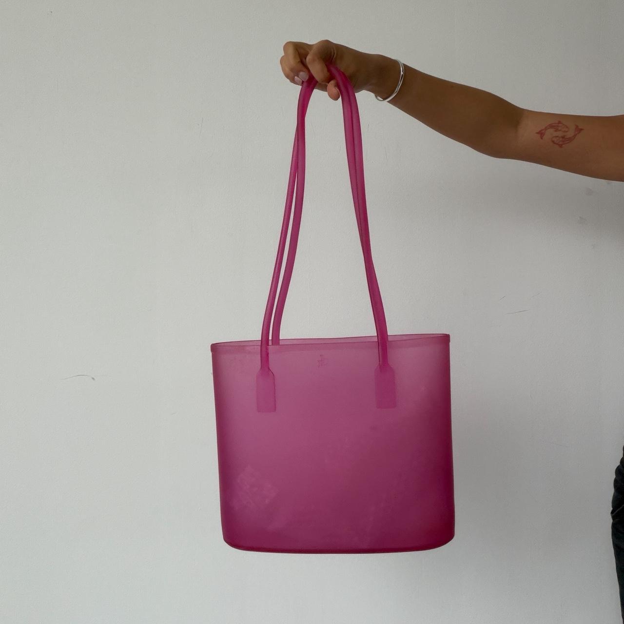 Vintage Pink Jelly Shoulder Bag