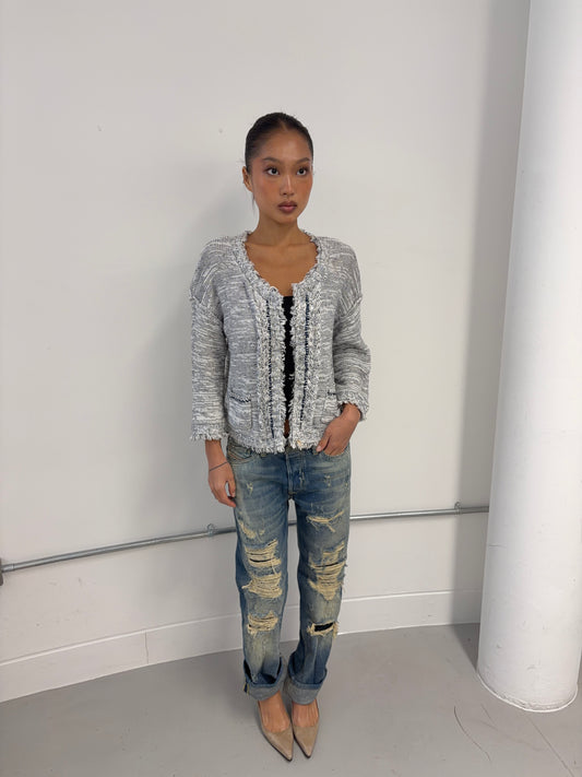 Vintage Armani Jeans Knit Cardigan