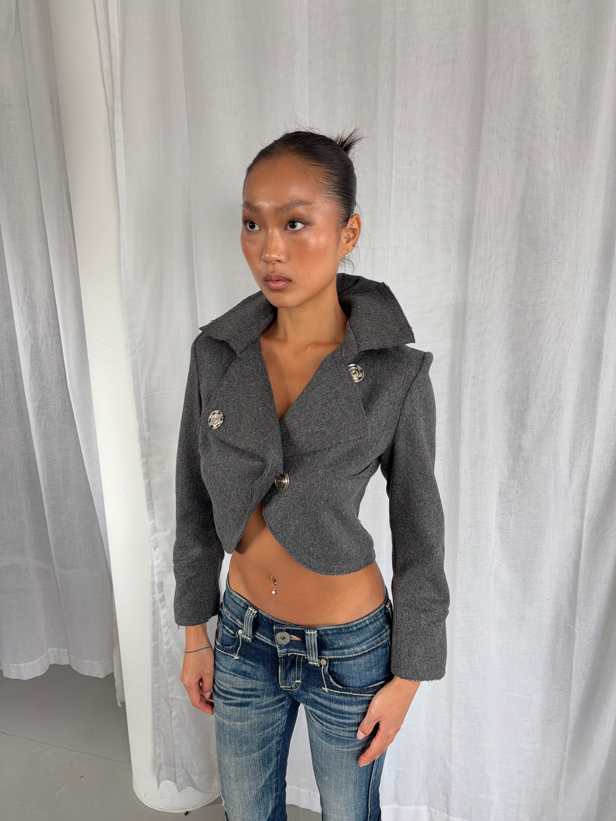 Vintage Grey Blazer