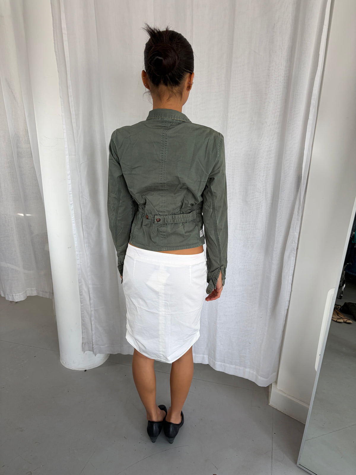 Vintage Khaki Utility Jacket