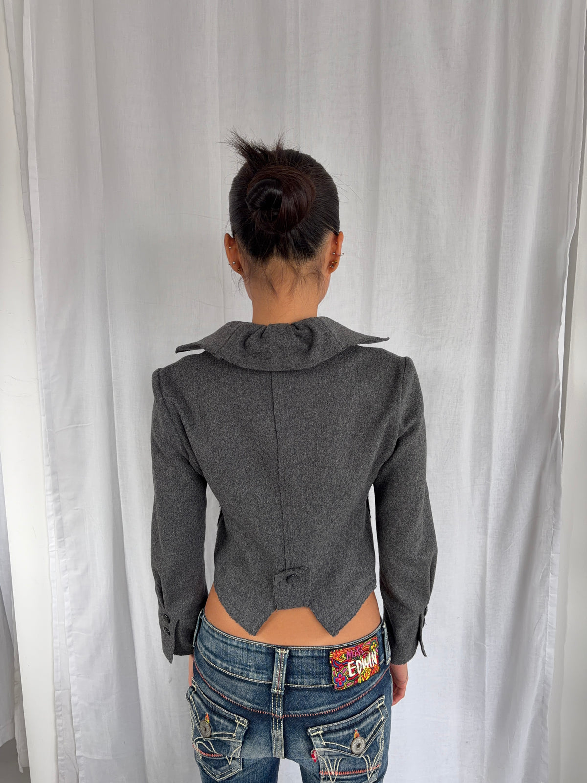 Vintage Grey Blazer