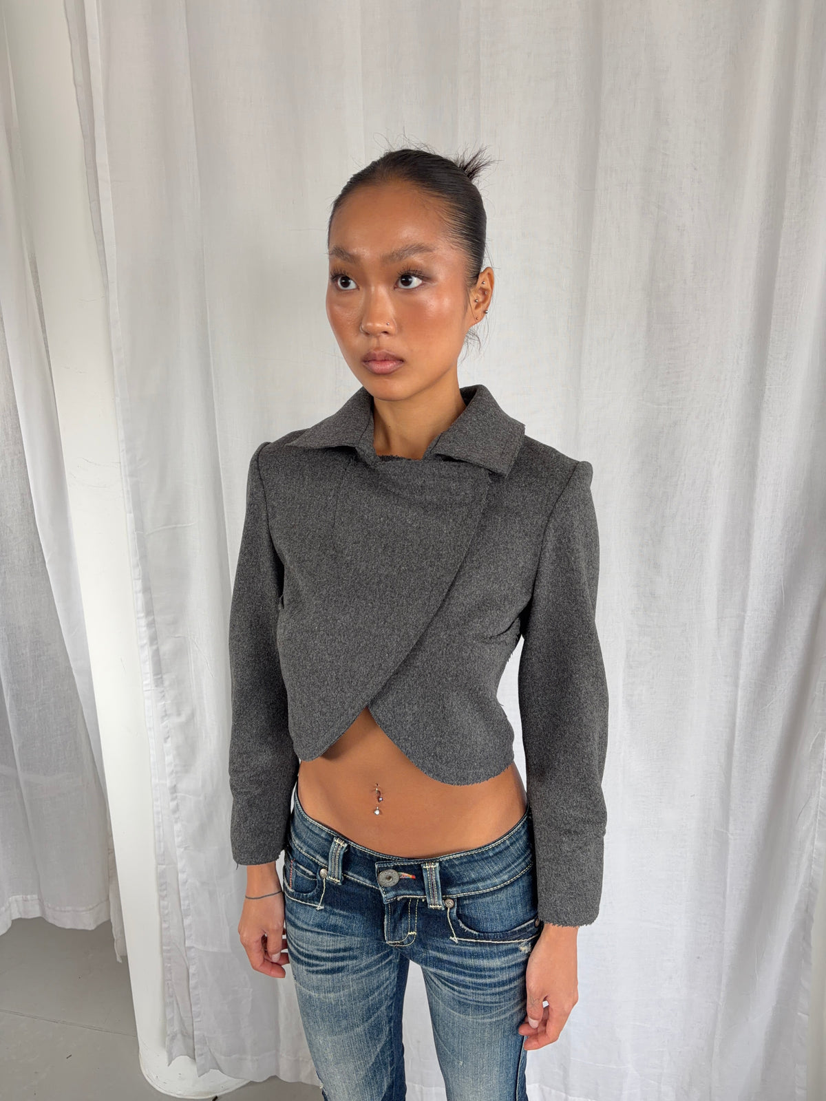 Vintage Grey Blazer