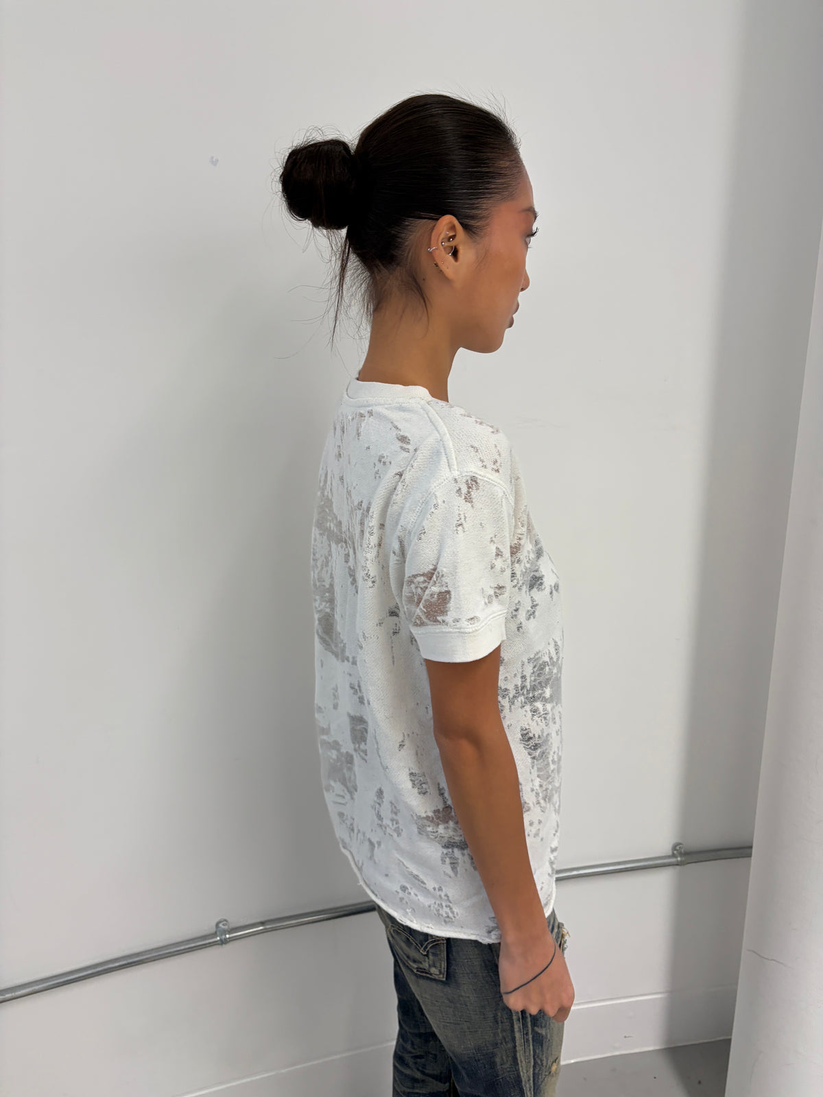 Vintage Distressed Knit Shirt