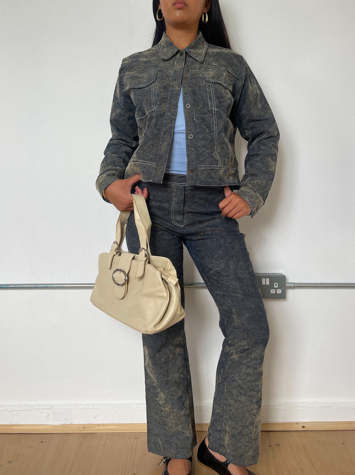 Vintage Corduroy Two Piece Set
