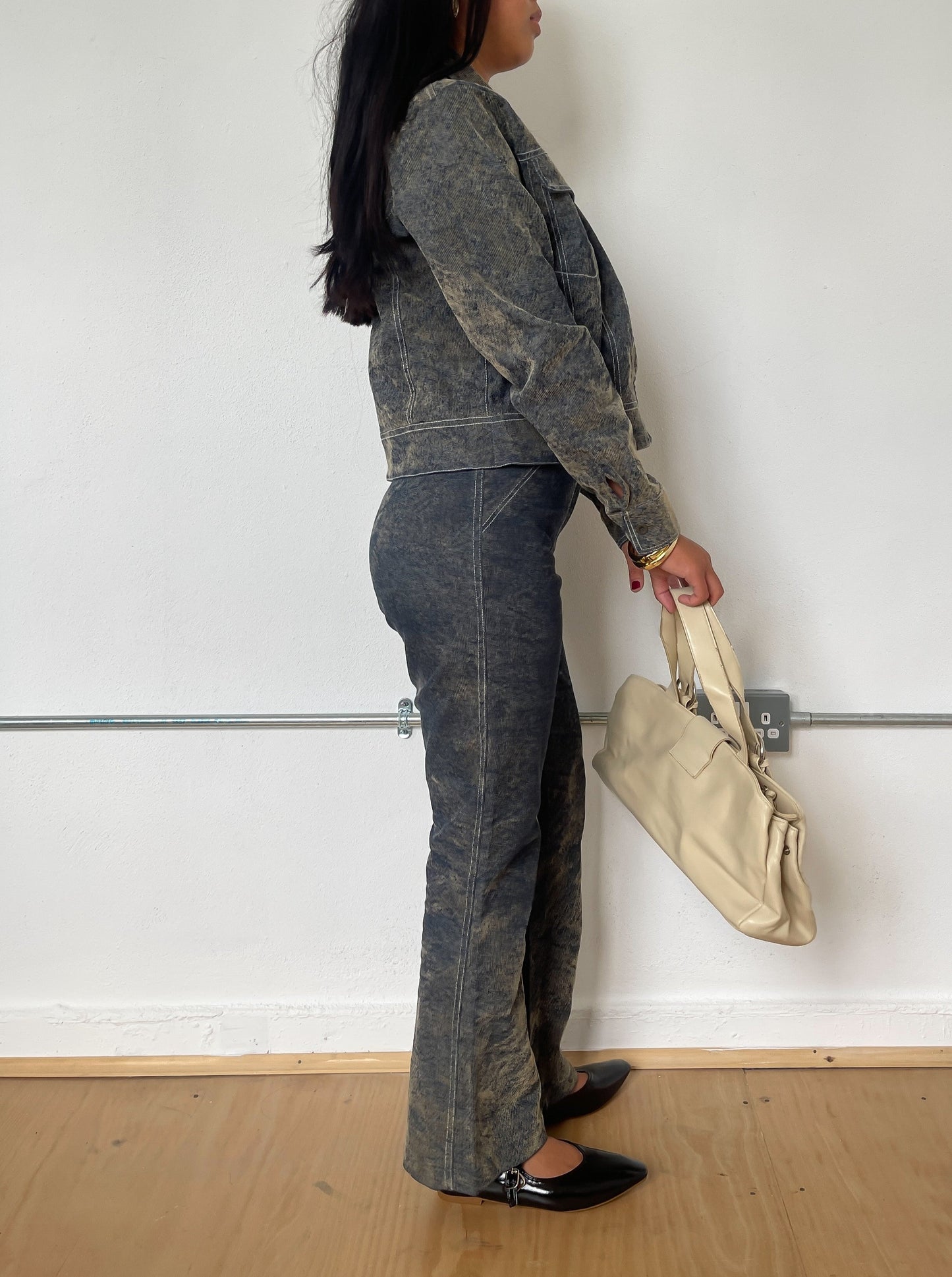 Vintage Corduroy Two Piece Set