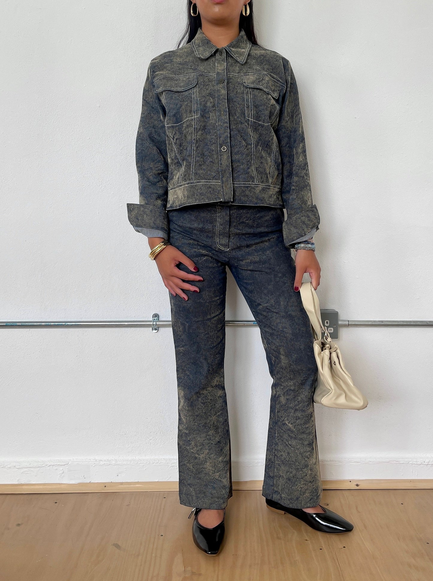 Vintage Corduroy Two Piece Set